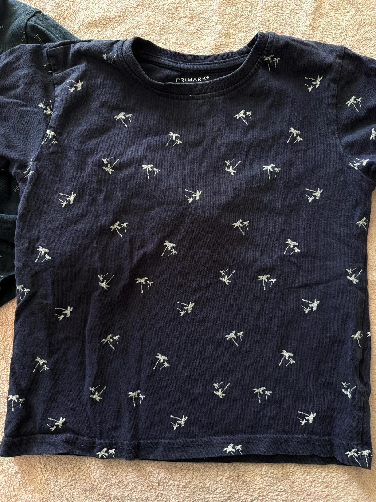 Lot of 2 navy blue boys' t-shirts, 6 years old – photo 4